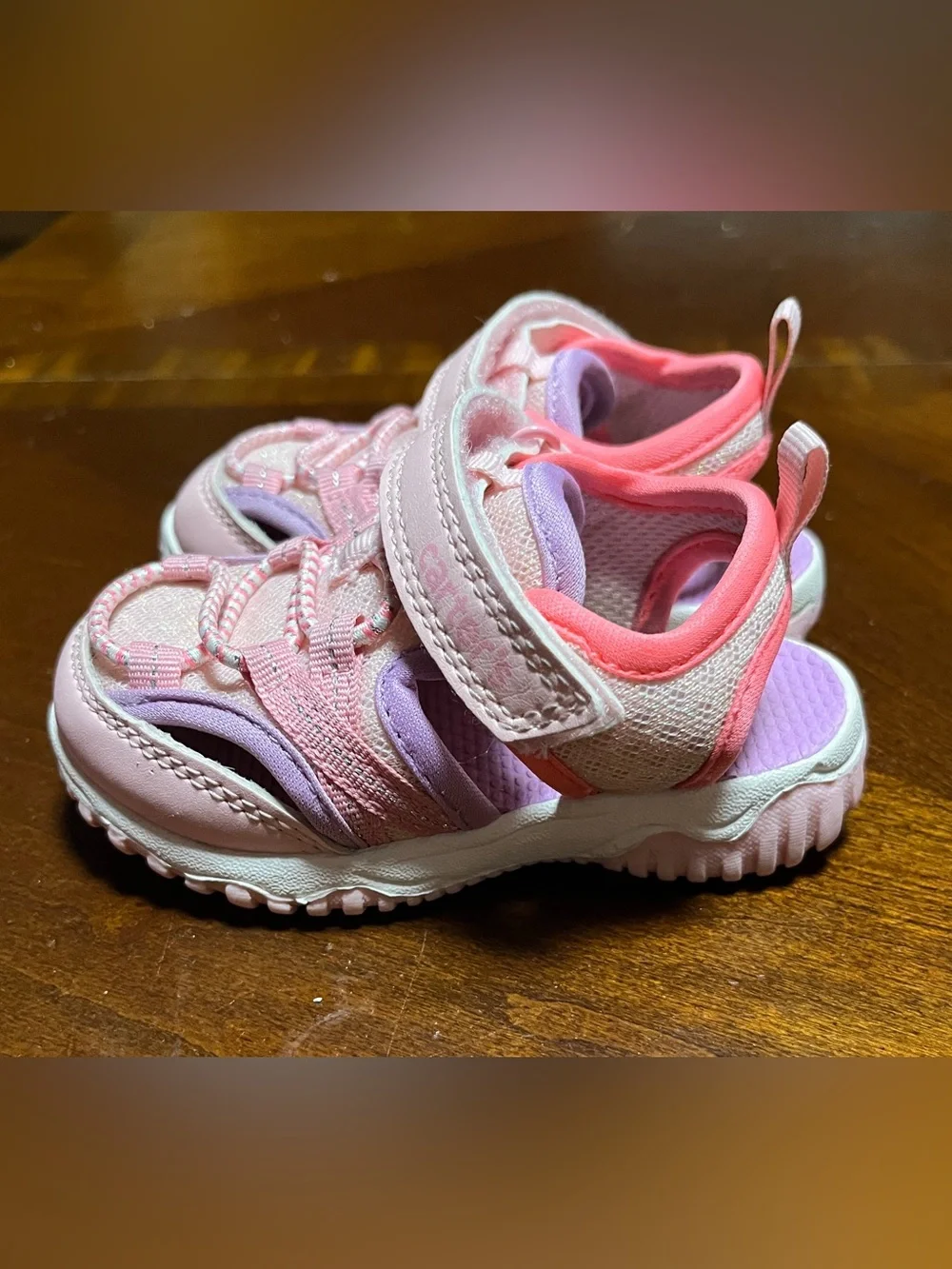 Carter’s toddler girl sandals, size 5